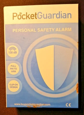 Pocket Guardian Personal Safety Alarm 130DB LED Light • Key Chain Size - Image 1 of 4