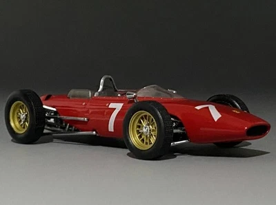 Rara Ferrari 1/43 156 F1 John Surtees #7 Winner GP Nurgburgring 1963 Ferrari La - Immagine 1 di 4