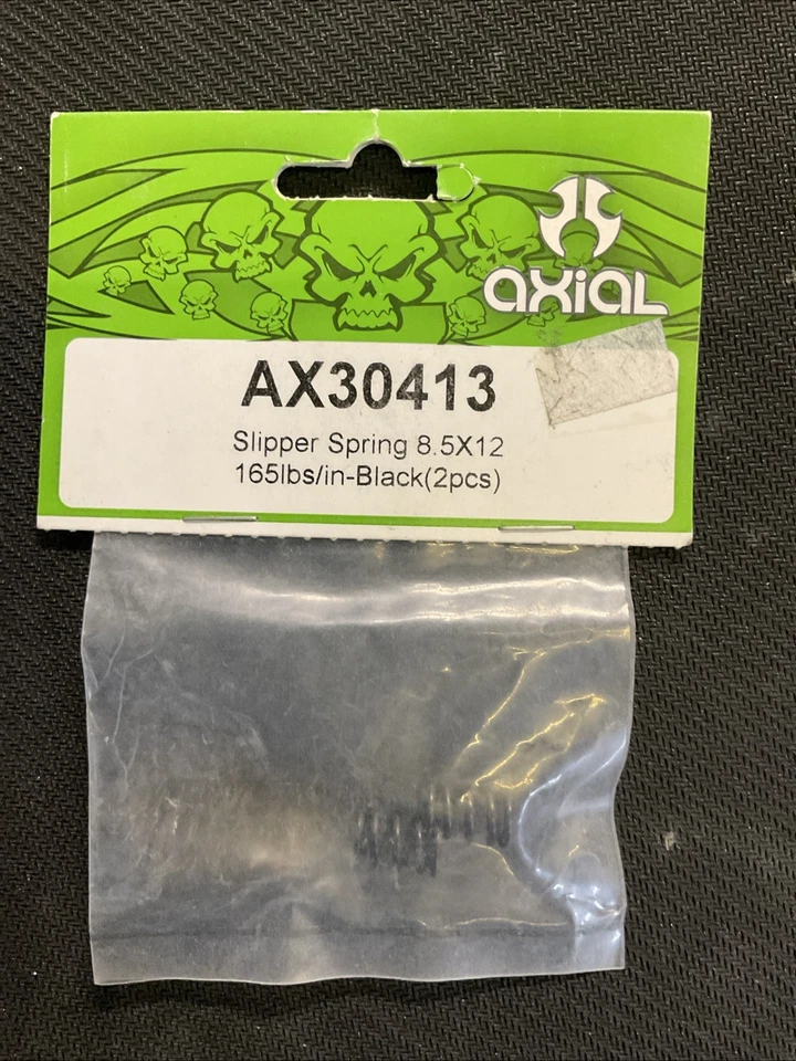Axial AX30413 Slipper Spring 8.5x12 165 Lbs/In (2) MAX-D Score Bomber SCX10 - Image 1 of 1