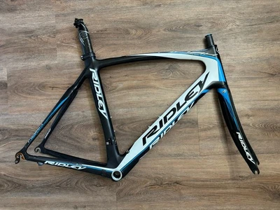 Cuadro y horquilla de bicicleta de carretera Ridley Noah RS 2014 de carbono completo tamaño mediano Foto 1 de 4