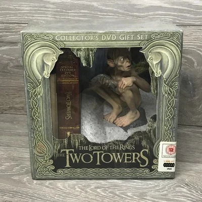 The Lord Of The Rings Two Towers Special Collector's Edition Dvd & Gollum Statue - Image 1 of 4