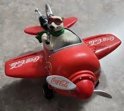 Coca Cola Refreshment in the Air Polar Bear in Plane Action Musical 1997 Works - Image 1 of 4