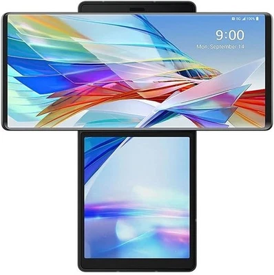 New LG Wing 5G LM-F100TM T-Mobile Unlocked GSM 256GB Android SmartPhone in Box - Image 1 of 4