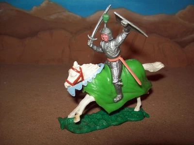 Huge Toy Soldier find !  Timpo Toys mounted swivel knight, out of production - Image 1 of 2