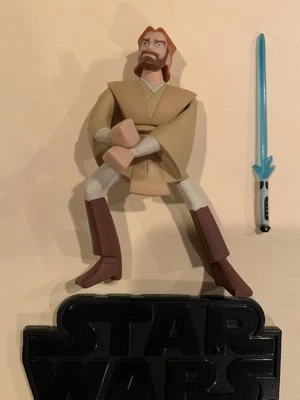 Obi-Wan Kenobi Clone Wars 2005 Star Wars Cartoon Network Foto 1 de 2