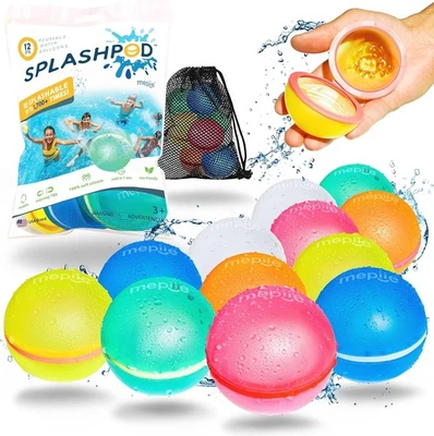 Многоразовые водяные шары SPLASHPOD mepiie упаковка 12 шт. - Изображение 1 из 4