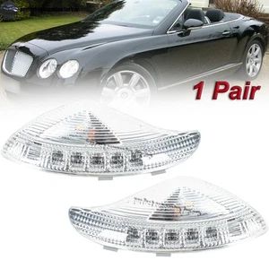 2x LED Rearview Mirror Side Light For Bentley Continental Gt Flying Spur 2004-11 - Picture 1 of 14