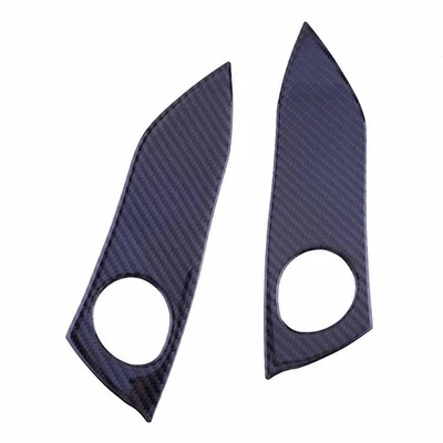 Pair Carbon Fiber Console Side Panel Cover Trim Fit for Toyota RAV4 2006-2012 pj - Image 1 of 4