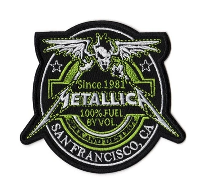 Metallica Seek And Destroy Since 1981 100% Fuel By Vol. Patch | Metal Band Logo - Image 1 of 2