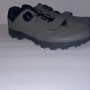 Pearl iZUMi X-ALP Summit BOA Shoes Grey Black EU 46 US 11.5 CM 29.5 Cycling - Picture 1 of 12