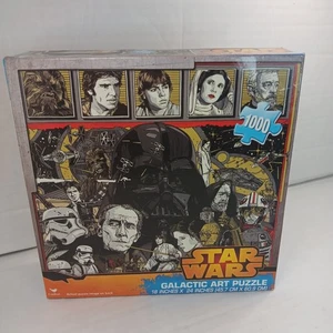 Star Wars Galaktische Kunst 1000-teiliges Puzzle – 18 x 24 Zoll NEU versiegelt – Darth Vader - Bild 1 von 7