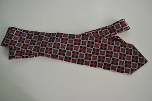 Ermenegildo Zegna Multi- color Geometric Tie Brand new Made in Italy 100% silk - Picture 1 of 5