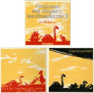 CHABOT LES DINOSAURES LIVRE-ACCORDÉON EN SÉRIGRAPHIE 100 ex. Ed. TIKINBOU - Picture 1 of 1