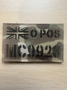 Parche Zap personalizado bandera del Reino Unido GRANDE. VENDEDOR DEL REINO UNIDO - Imagen 1 de 2