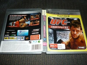 UFC 2009 INDISCUTIBLE (JUEGO SONY PS3 PLATINUM, MA15+) (NN A) - Imagen 1 de 2