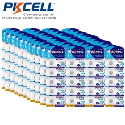 200x 3V CR1225 Button Cell Batteries for Thermometers, Key Fobs, Laser Pointers - Image 1 of 4