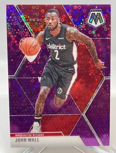 John Wall 2019-20 Mosaic Fast Break Purple Prizm #38/50 Wizards #122 - Picture 1 of 3
