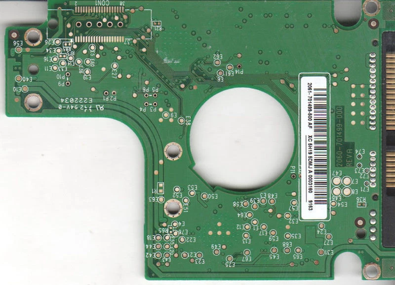 Scheda Di Controllo PCB 2060-701499-000 Elettronica Per Disco Rigido - Immagine 1 di 1