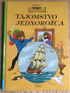 Tim und Struppi Hergé - Sehr seltenes Geheimnis des Einhorns auf Slowakisch kartoniert 1994 EO - Bild 1 von 5