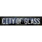 Vancouver British Columbia City of Glass Novelty Metal Street Sign ST-1262
