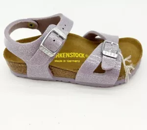 Sandalia Birkenstock Rio Niños Púrpura Lavanda Magic Galaxy Ajuste Estrecho - Imagen 1 de 8