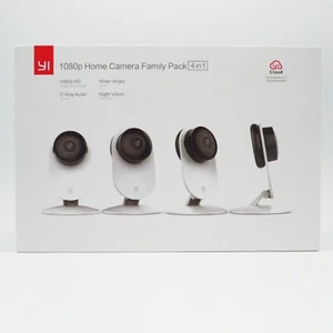 YI 2MP 1080p Full HD Wireless IP Security Camera - 4 Pieces -OPEN BOX - Picture 1 of 2