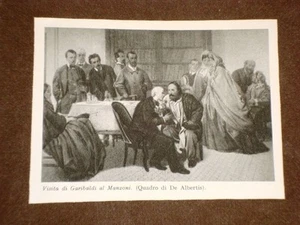 Giuseppe Garibaldi visita Alessandro Manzoni - Picture 1 of 1