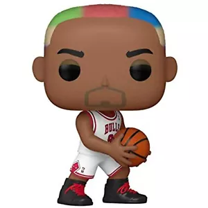 Funko POP! NBA Legends DENNIS RODMAN Bulls Home Figure #103 w/ Protector - Picture 1 of 3
