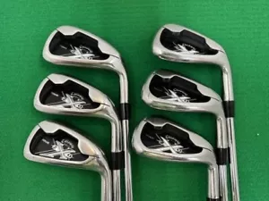 Callaway X-20 6pcs 5-9-Pw Iron Set Memphis 10 Flex Uniflex Right Handed - Picture 1 of 5