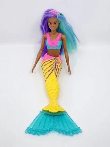 Mattel Barbie Dreamtopia Mermaid Doll African American w Crown Tail Complete - Picture 1 of 7