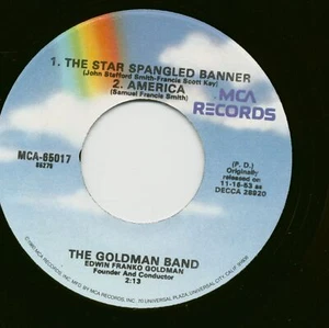 The Goldman Band - America The Beautiful - Dixie - The Star Spangled Banner -... - Picture 1 of 2