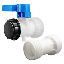 Raccords de citerne pour robinet de drainage IBC matériau plastique couleur noi