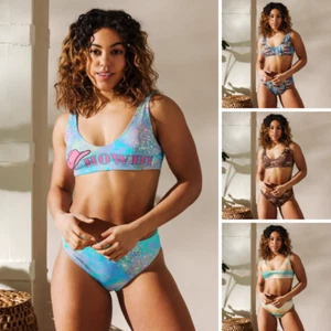 Women Bikini Set Swimwear, Swimsuit Sexy Women's High Bathing Piece Top - Picture 1 of 6