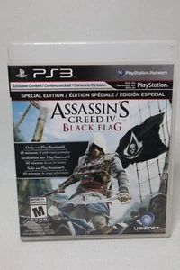 Assassins Creed 4 Black Flag (Sony PlayStation 3) PS3 COMPLETE in Box - Picture 1 of 3