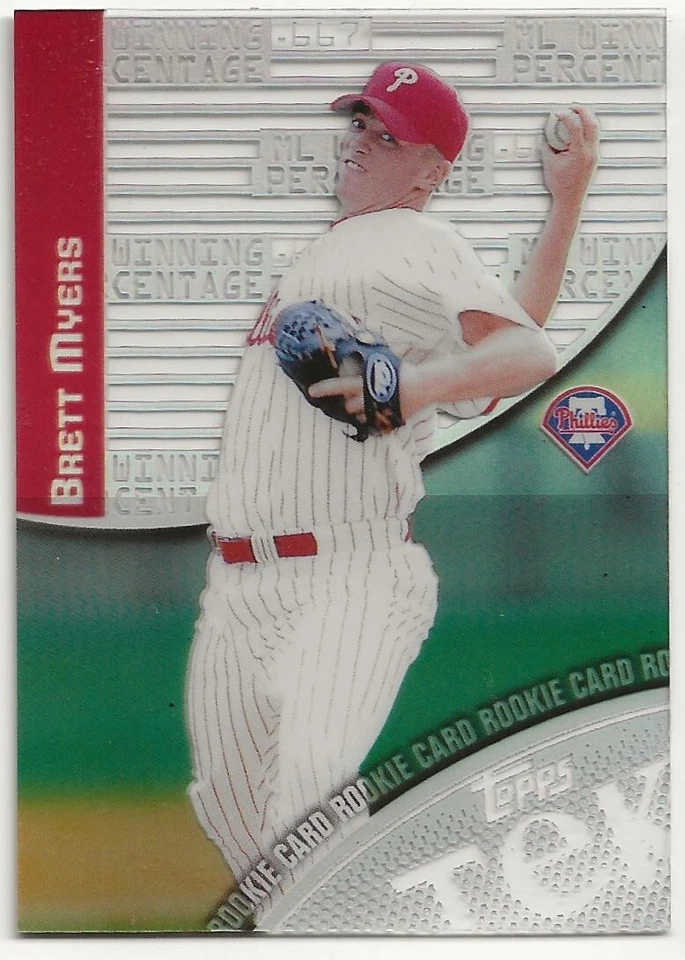 2000 Topps Tek Pattern Brett Myers /2000 Rookie #44-9 - Image 1 of 2