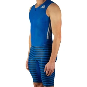 NWT men's large Adidas Adizero sleeveless Compression AZ speed/sprint Suit $220 - Picture 1 of 3