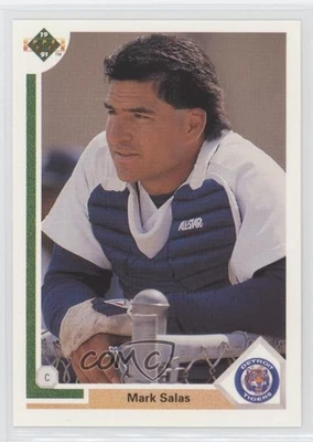1991 Upper Deck 1990 Hologram Mark Salas #205 - Image 1 of 2