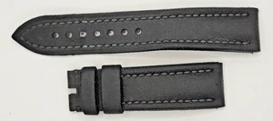 Bracelet De Montre Sailcloth Noir Authentique Blancpain 20/18mm 69+110mm OEM - Picture 1 of 2