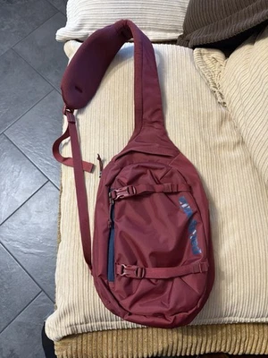 Patagonia Burgundy Atom Sling 8L Bag - Image 1 of 4