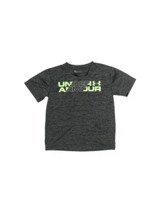 Under Armour Girls Gray Active T-Shirt 6 - Picture 1 of 2
