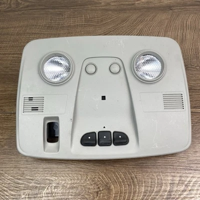 GMC Acadia 09-12 techo consola superior domo mapa luz techo corredizo interruptor bronceado OEM Foto 1 de 4