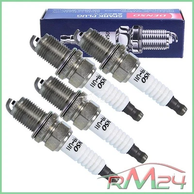4X DENSO CANDELA ACCENSIONE PER MITSUBISHI PROTON ROVER PER SUBARU SUZUKI - Immagine 1 di 3