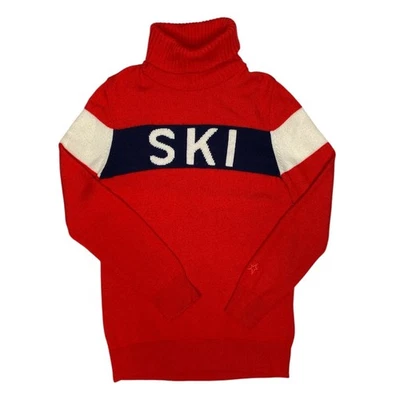 Perfect Moment детский «Лыжи» Intarisa вязаный свитер водолазка шерсти размер 12 - Изображение 1 из 4
