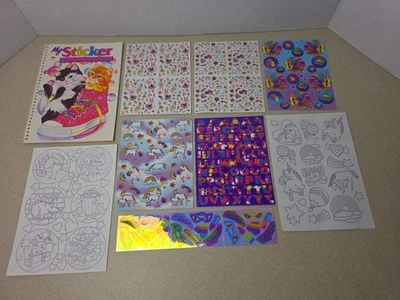 Vintage Lisa Frank My Sticker Collection Book And Stickers 90s - Image 1 of 4
