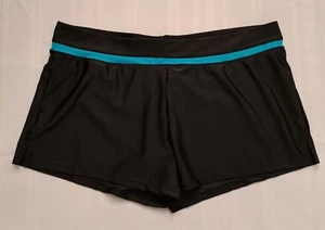 Pantalones cortos de baño Zero Xposur negros y azules Traje de baño Pantalones Traje de baño Mujeres XL NUEVOS SIN ETIQUETAS - Imagen 1 de 8