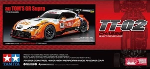 Tamiya 1/10 RC au TOM’S GR Supra (chasis TT-02) 58703-60A - Imagen 1 de 4