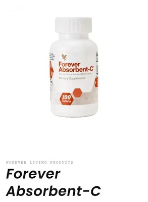 Forever Absorbent-C 100 Comprimidos | Suplemento Masticable de Vitamina C Apoyo Inmunológico Foto 1 de 4