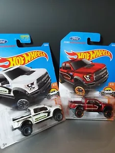 Hot Wheels 2016 '17 FORD F-150 RAPTOR X2 SET - Picture 1 of 11