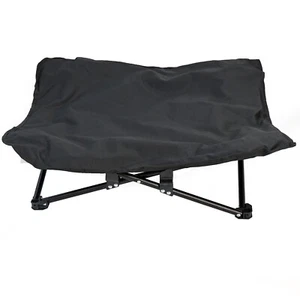 Elevated Dog Bed Pet Cat Raised Camping Travel Cot Indoor Outdoor 2 sizes - Picture 1 of 47