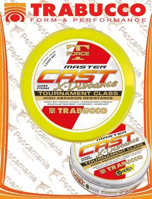 TRABUCCO S.R.L. Monofilo surfcasting Trabucco MASTER CAST X-DISTANCE 1200m ø0,20->ø0,40mm